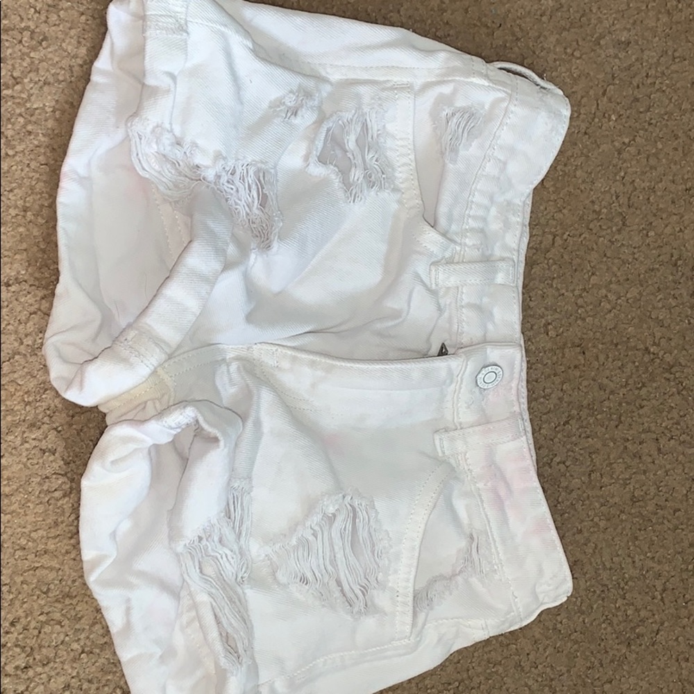 White Shorts